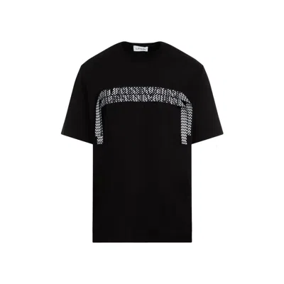 LANVIN LANVIN CURB LACE T-SHIRT