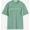 Lanvin Curb Lace T-shirt In Green