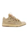 Lanvin Curb Lace-up Sneakers