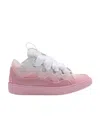 Lanvin Curb Sneakers In Pink