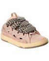 Lanvin Curb Sneakers In Pink