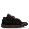 Lanvin Curb Leather Low-top Sneakers
