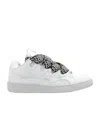 Lanvin White Future Edition Curb 3.0 Sneakers In White