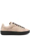 Lanvin Curb Low-top Suede Sneakers