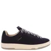 Lanvin Curb Lite Suede Low-top Sneakers