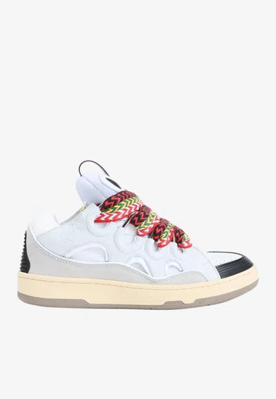 LANVIN CURB LOW-TOP SNEAKERS