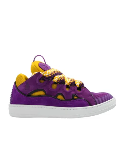 LANVIN LANVIN CURB LOW-TOP SNEAKERS
