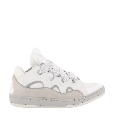 Lanvin Curb Low-top Sneakers In White