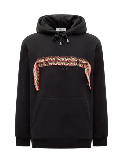 Lanvin Curb Mini Sweatshirt In Black
