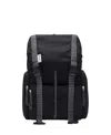 Lanvin Curb Strap-detail Backpack In Black