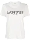LANVIN LANVIN CURB REGULAR FIT TEE SHIRT CLOTHING