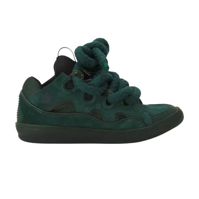 Pre-owned Lanvin Curb Sneaker 'green Black' | Men's Size 41
