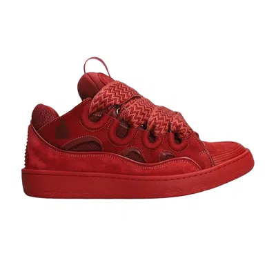 Pre-owned Lanvin Curb Sneaker 'red' | Men's Size 41