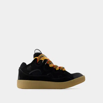 Lanvin Trainers Curb -  - Cuir - Noir In Black