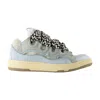 Lanvin Curb Sneakers In Blue