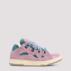 Lanvin Curb Sneakers Cut Out Design Pull Tab In Multi