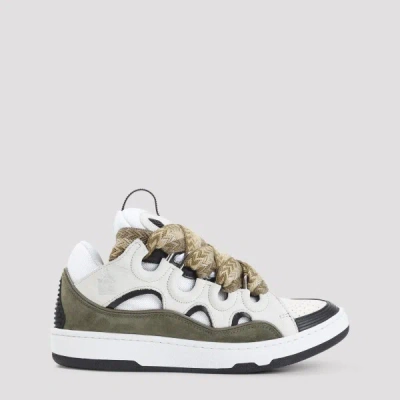Lanvin Curb Sneakers 44 In Multi