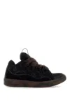 Lanvin Curb Leather Sneakers
