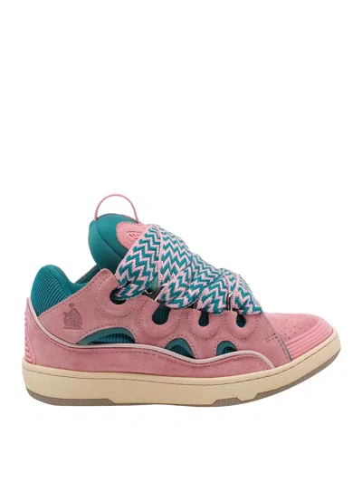 Lanvin Curb Sneakers In Multi