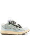 Lanvin Curb Sneakers In Blue
