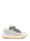 Lanvin Curb Sneakers In Blue