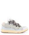 Lanvin Curb Sneakers In Blue