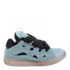 Lanvin Curb Sneakers In Blue