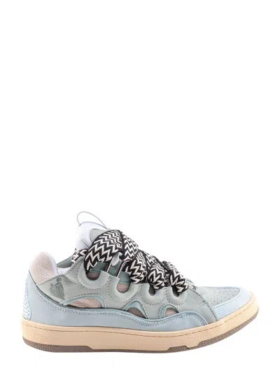 Lanvin Curb Sneakers In Clear Blue