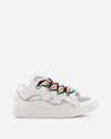Lanvin White Curb Light Sneakers In White