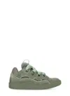 Lanvin Curb Sneakers In Green