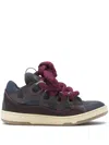 Lanvin Dark Grey Curb Sneakers