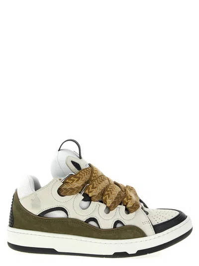LANVIN CURB SNEAKERS MULTICOLOR