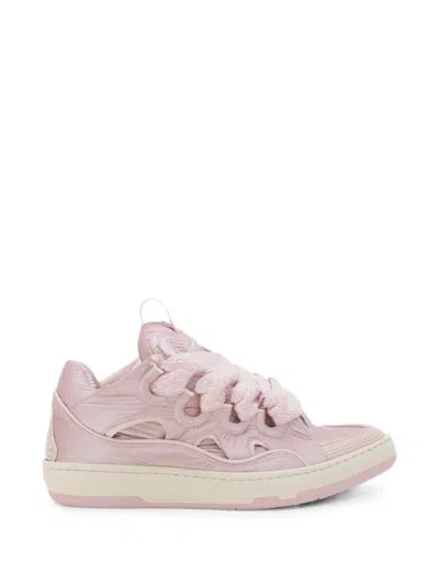 Lanvin Curb Sneakers Synthetic Material Rubber Sole In Multi