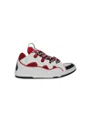 Lanvin Curb Sneakers Red And White