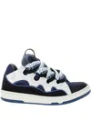 Lanvin Curb Sneakers Shoes In Blue