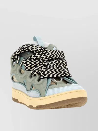 Lanvin 'curb' Sneakers Sole Contrast In Multi