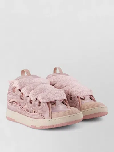 Lanvin Curb Sneakers Synthetic Material Rubber Sole In Multi