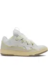 Lanvin Curb Sneakers In White
