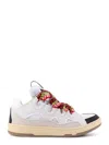 Lanvin Curb Sneakers In White