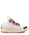 Lanvin Curb Sneakers In White