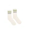 Lanvin Curb Socks In White