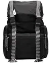 Lanvin Curb Strap-detail Backpack In Black