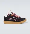 Lanvin Curb Sneakers In Black