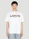 Lanvin Curb T-shirt In White