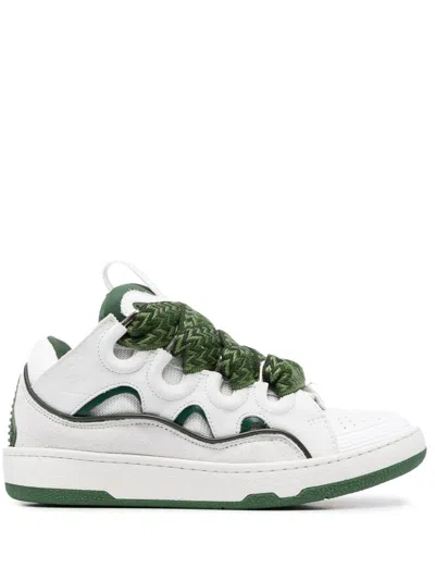 Lanvin Sneakers Curb In White