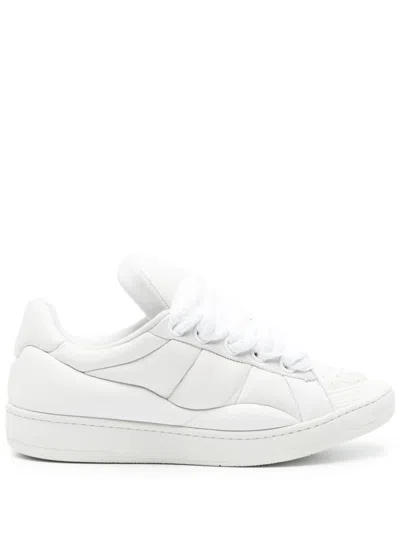 Lanvin Curb Xl Leather Sneakers