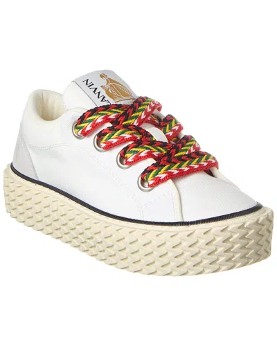 Lanvin Curbies Canvas Sneaker In Multi