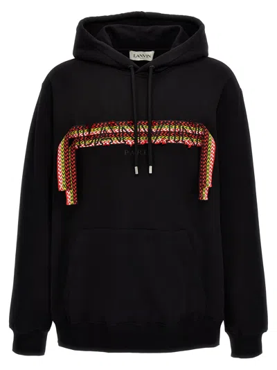Lanvin Curblace Hoodie In Black
