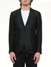 Lanvin D8 Slim 2 Button Jacket In Green