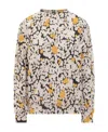 Lanvin Daisy Bouquets Sweatshirt In Pink
